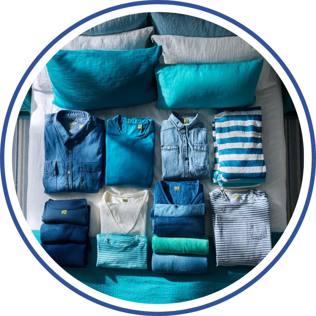 Neatly Folded Laundry